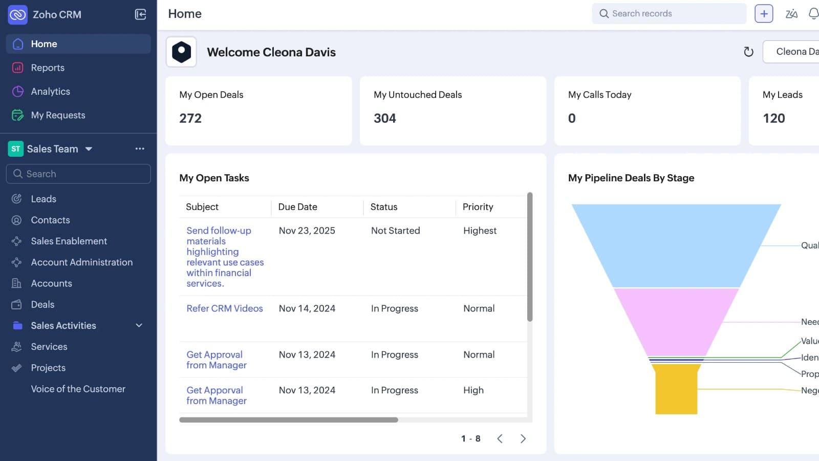 Planning your Zoho CRM implementation