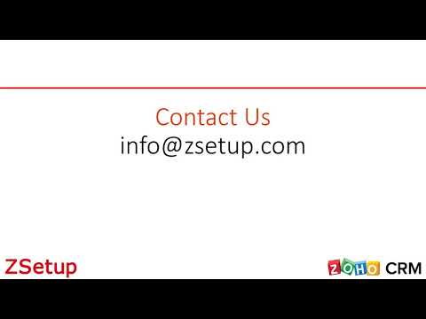Twilio SMS for Zoho CRM demo video. Watch on YouTube